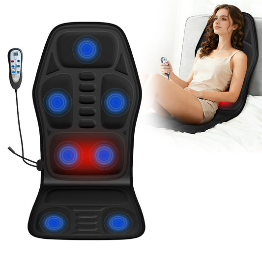 Massage Chair Pad,Back Massage With Heat,Massage Pad With 7Vibration Motors,Chair Massager For Office Chair, Massage Chair For Home Office Use Aussi Massage